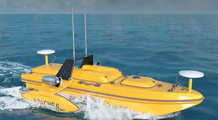 華測—華微6號無人船